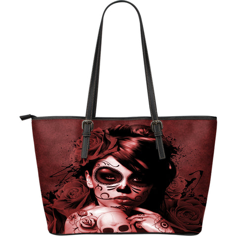Leather Calavera Girl Bag