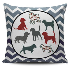 "L O V E" Dogs - Pillows