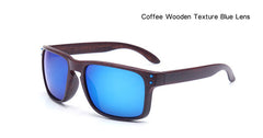 Wood Textured Wayfarer Sunglasses